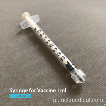 Strzykawki jednorazowe dla szczepionek 1 ml